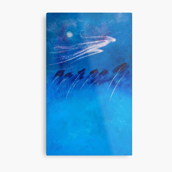 BOREAS - THE NORTH WIND Metal Print