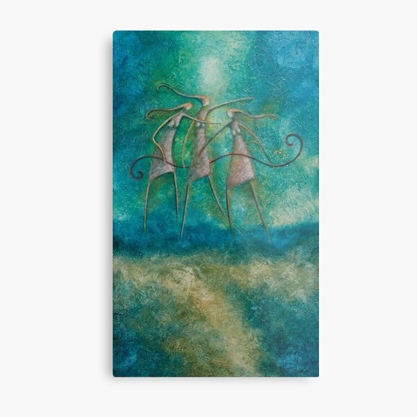 THE GRAEAE - DAUGHTERS OF PHORCYS Metal Print