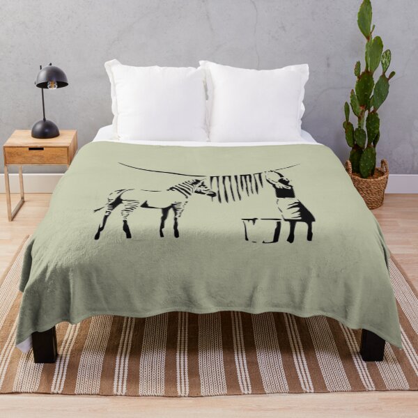 Item preview, Banksy Zebra designed and sold by JamarcusEggers.