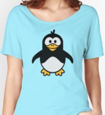 Comic penguin Women's Relaxed Fit T-Shirt