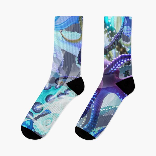 Item preview, luminous tentacles, ufo, octopus, octopus designed and sold by Maria Mihailova.