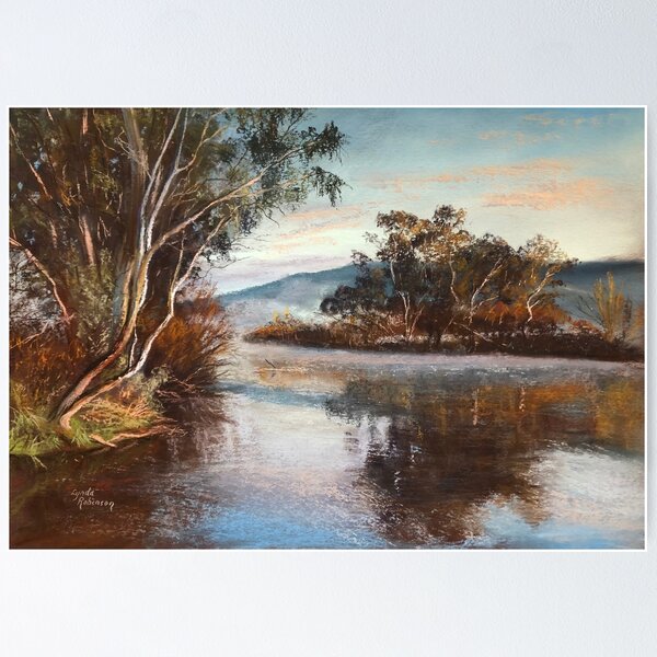 Item preview, 'Rising Mist, Walwa' designed and sold by Lynda Robinson.