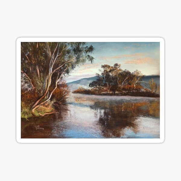 Item preview, 'Rising Mist, Walwa' designed and sold by Lynda Robinson.