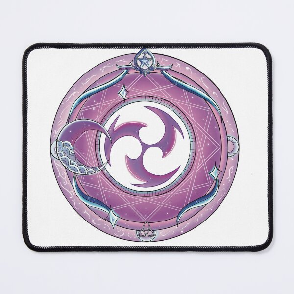 Item preview, Genshin Impact - Electro - Element - Cardcaptors Magic Disc - Gaming - Kawaii - JRPG designed and sold by Lorna182.