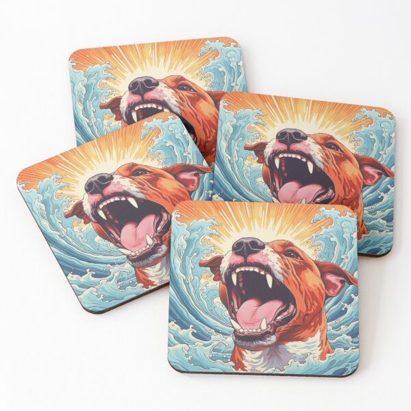 Item preview, Angry Staffy  designed and sold by Nocturne  Paws.