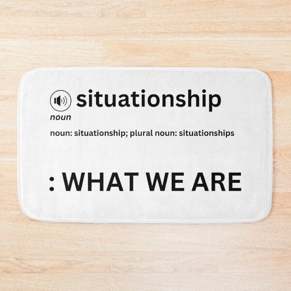 Item preview, Situationship definition for Bright colour background designed and sold by MorningTeeNmore.