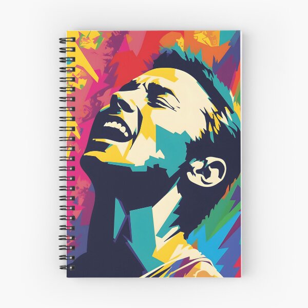 Item preview,  Soulful Hues: Vibrant Male Portrait designed and sold by TheBlackPixelCo.