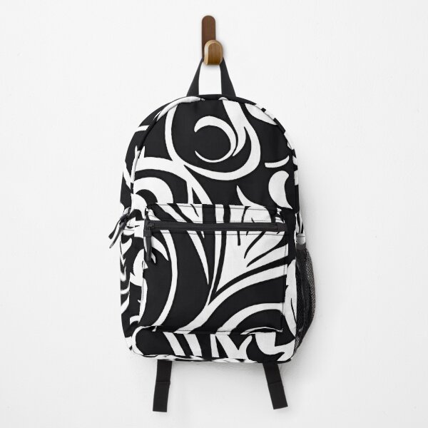 Item preview, Swirly Black and White Vines Pattern designed and sold by ArtsyAmp.
