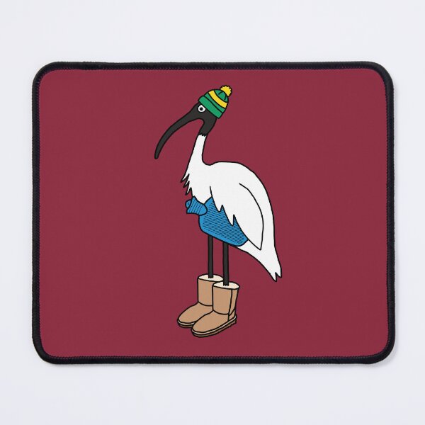 Item preview, Winter Bin Chicken on Maroon designed and sold by Digitaldingo.