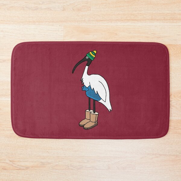 Item preview, Winter Bin Chicken on Maroon designed and sold by Digitaldingo.