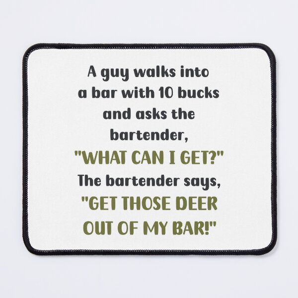 Item preview, Bucks and Deer in the Bar designed and sold by artvia.