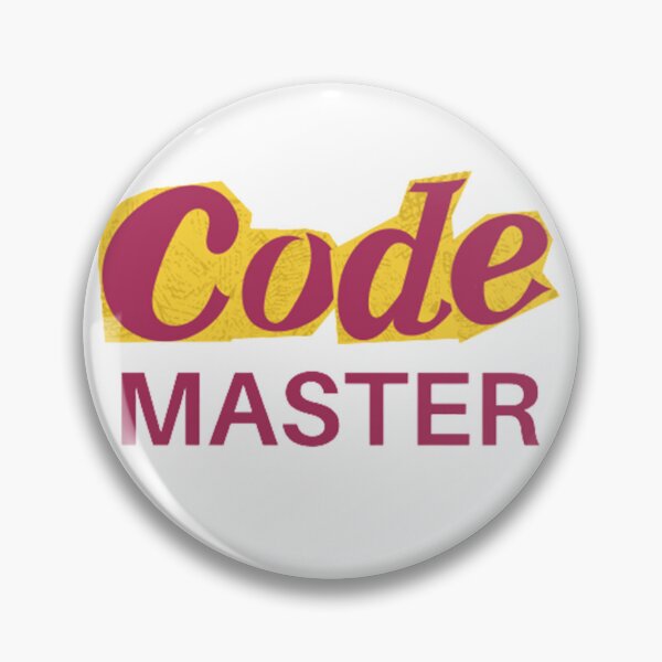 Item preview, code master - programming merch designed and sold by TheCodeChic.