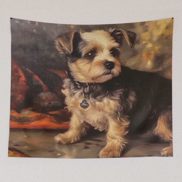 Item preview, Antique dog portrait designed and sold by hamptonstyle.