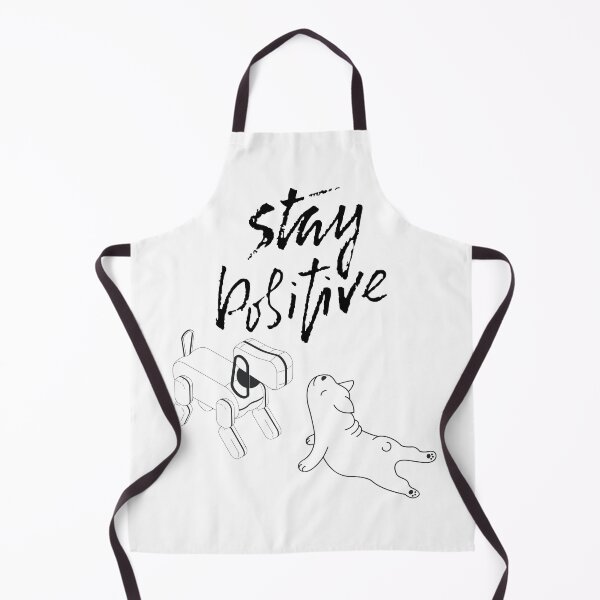 Item preview, stay Positive dog robot IA designed and sold by DESIGNIRIS.