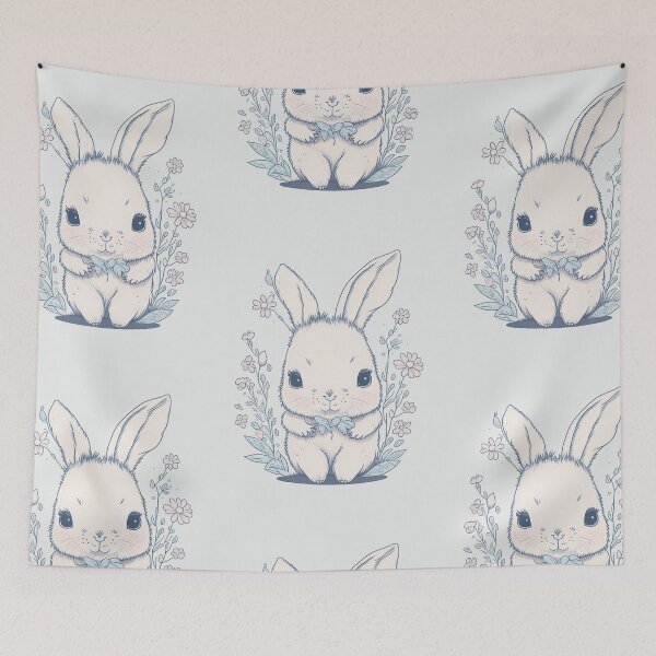 Item preview, Furry Delights Rabbit designed and sold by pigipeach.