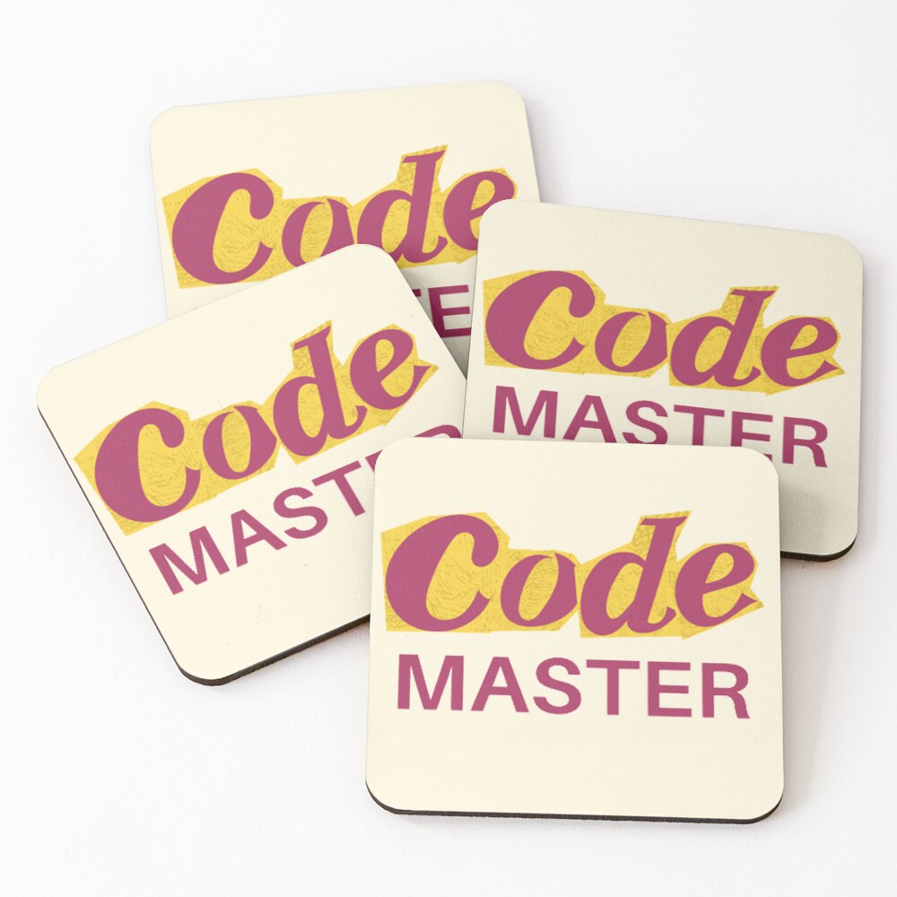 Item preview, Coasters (Set of 4) designed and sold by TheCodeChic.