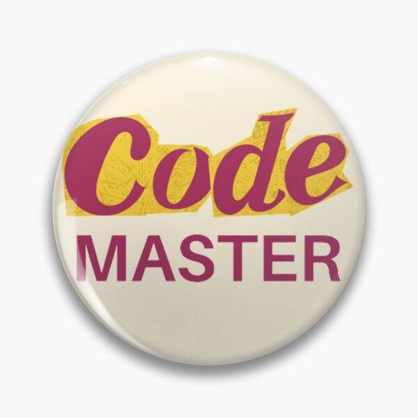 Item preview, code master - programming merch designed and sold by TheCodeChic.
