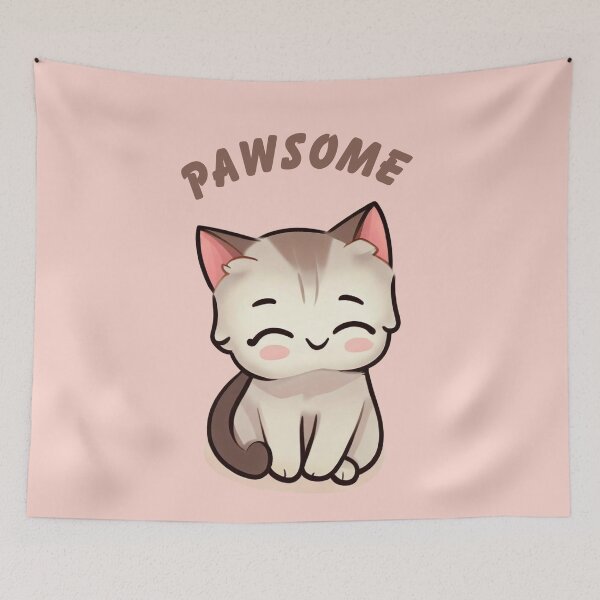 Item preview, PAWSOME designed and sold by HipsterAnimals.