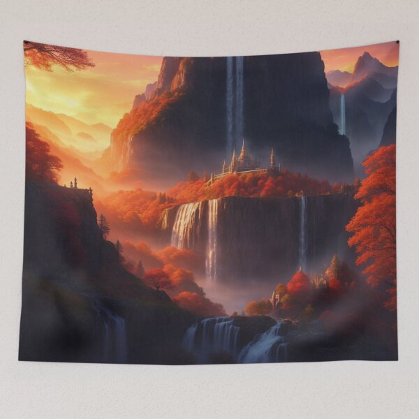 Item preview, Magical Waterfalls designed and sold by mrbenzero.