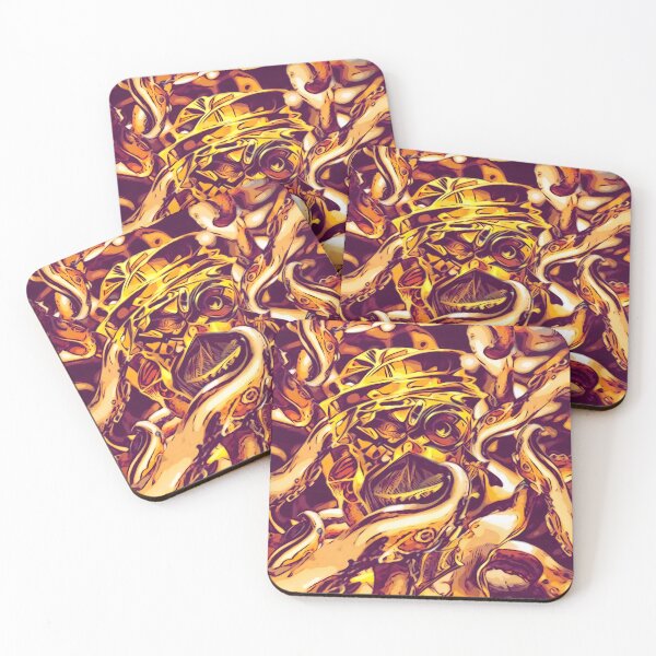 Item preview, Golden tentacles abductions  designed and sold by Glenbobagins.