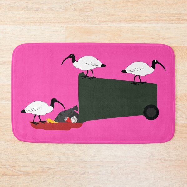 Item preview, Bin Chickens Eating Lunch on Pink designed and sold by Digitaldingo.