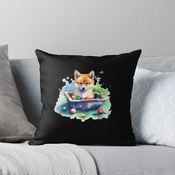 Item preview, Japanese dog Shiba Inu sports billiard snooker designed and sold by Naohiro.