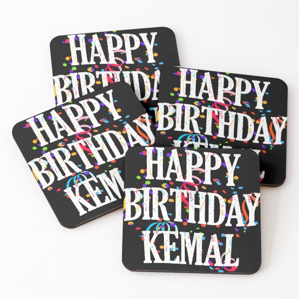 Item preview, Happy Birthday Kemal First Name Boys Colorful Bday designed and sold by buddybryan.