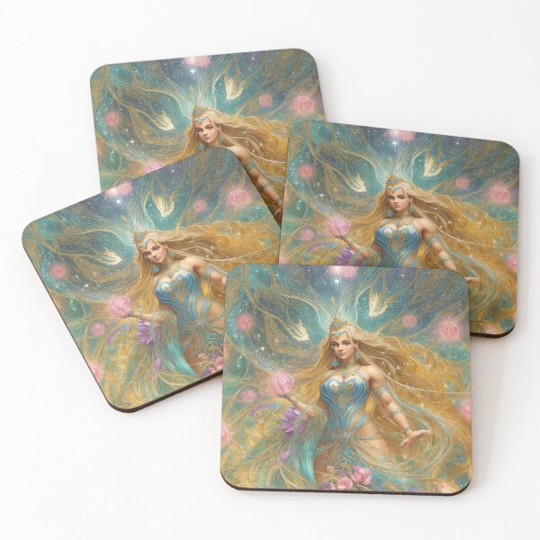 Item preview, A beautiful Fairy princess illustration art designed and sold by Vintage Designs +.
