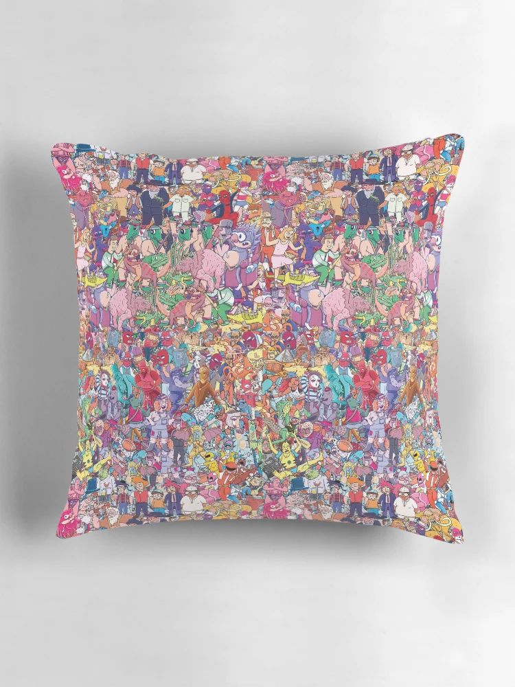 Thumbnail 3 of 4, Pillow, Total Ripoff Pattern designed and sold by TotalRipoff.