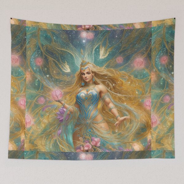 Item preview, A beautiful Fairy princess illustration art designed and sold by Vintage Designs +.