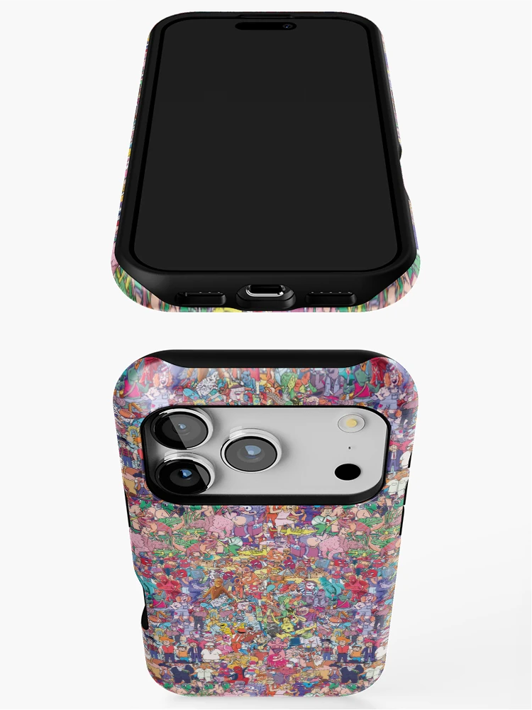 Thumbnail 3 of 4, iPhone Case, Total Ripoff Pattern designed and sold by TotalRipoff.