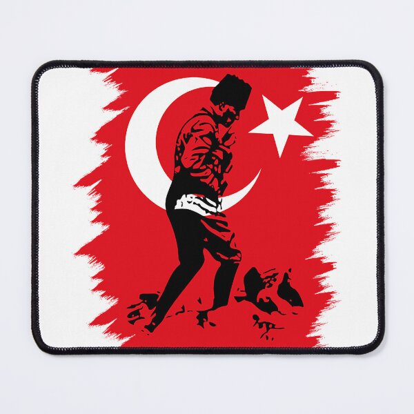 Item preview, Mustafa Kemal Atatürk and Flag designed and sold by buddybryan.