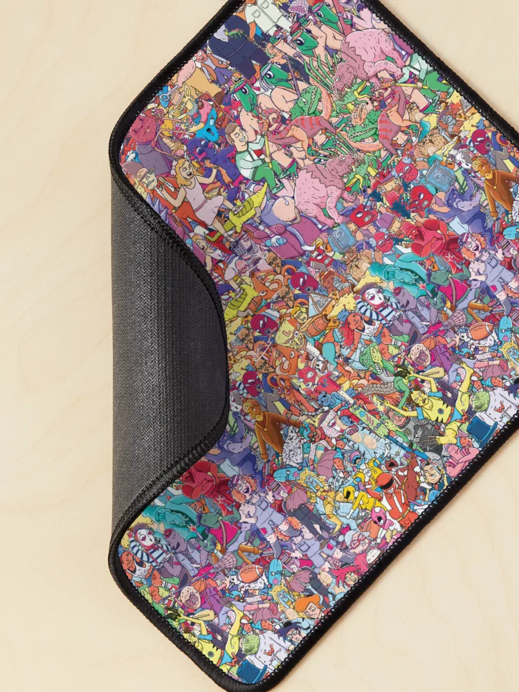 Thumbnail 2 of 5, Mouse Pad, Total Ripoff Pattern designed and sold by TotalRipoff.