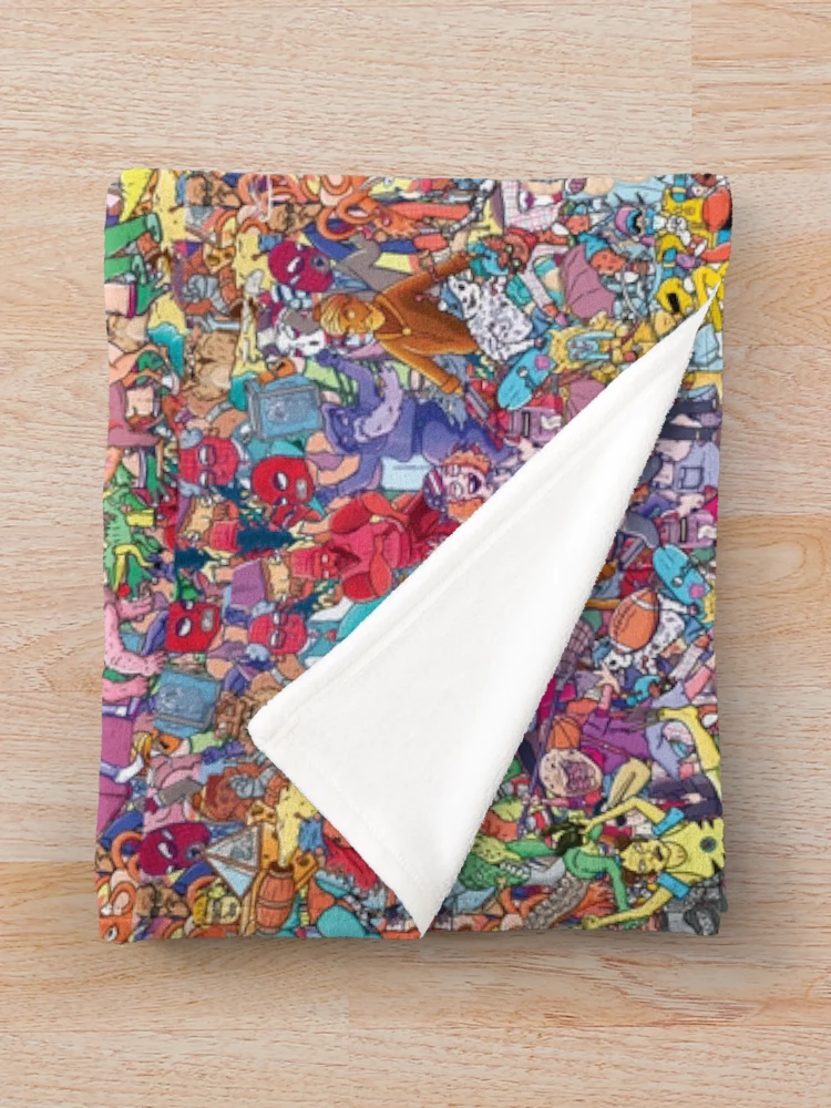 Thumbnail 3 of 6, Throw Blanket, Total Ripoff Pattern designed and sold by TotalRipoff.