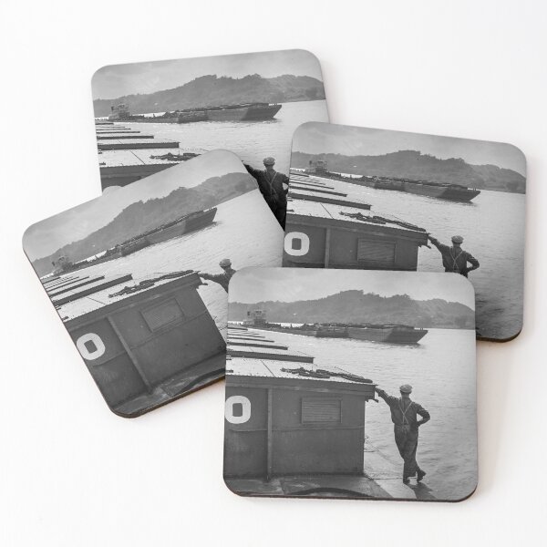 Item preview, Tow Boat, Ohio, Ohio River  designed and sold by lobodelnoir.