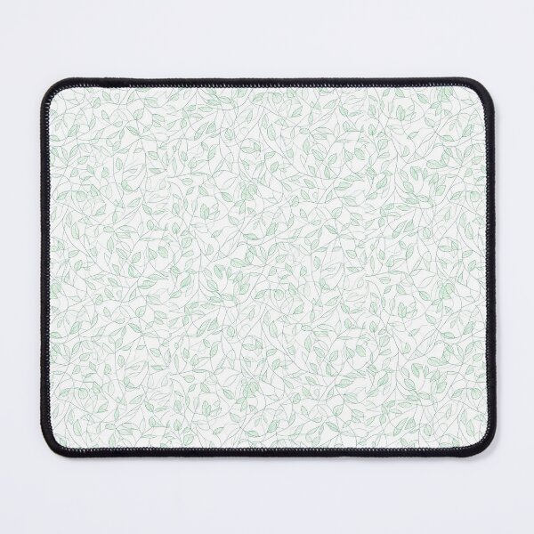 Item preview, Minimalistic green leaf pattern designed and sold by FuzzieIntuition.