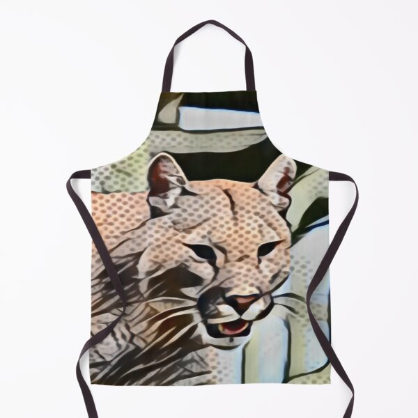 Item preview, Cougar Prowl In Pointillism designed and sold by Fearless-Fox.