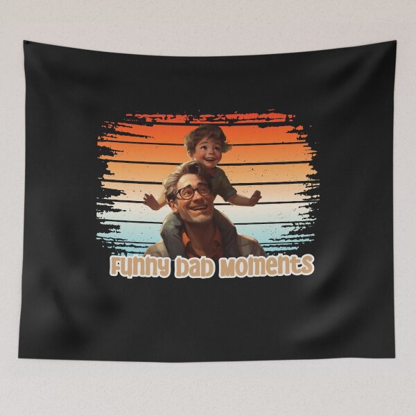 Item preview, 19 th June Funny Dad Moments Dad & Child Love Gift For Father And Child For Father's Day  designed and sold by MegaColor.