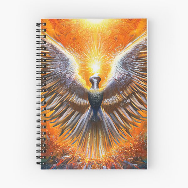 Item preview, The bird flies into the flames of the Renaissance  designed and sold by PinkParrotStore.