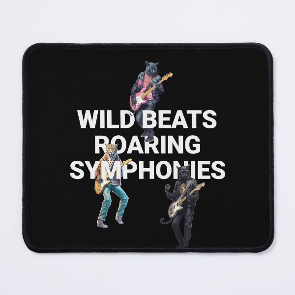 Item preview, Wild Beats, Roaring Symphonies designed and sold by MajesticBeasts.