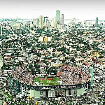 Orange Bowl, Miami Football Stadium, Old Stadiums, Miami Stadium