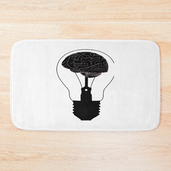 Item preview, Brain Light Bulb designed and sold by YoungGemstone.
