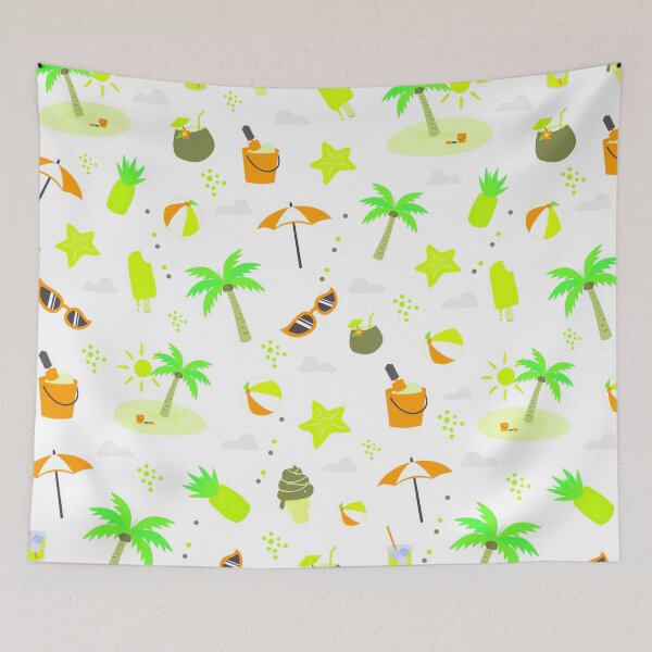 Item preview, Beach Days designed and sold by TotallyRetroArt.