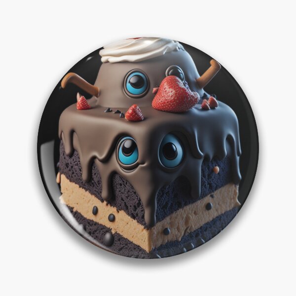 Item preview, Cute and Adorable Charming Cake Slice Cartoon Character designed and sold by PC-artist.