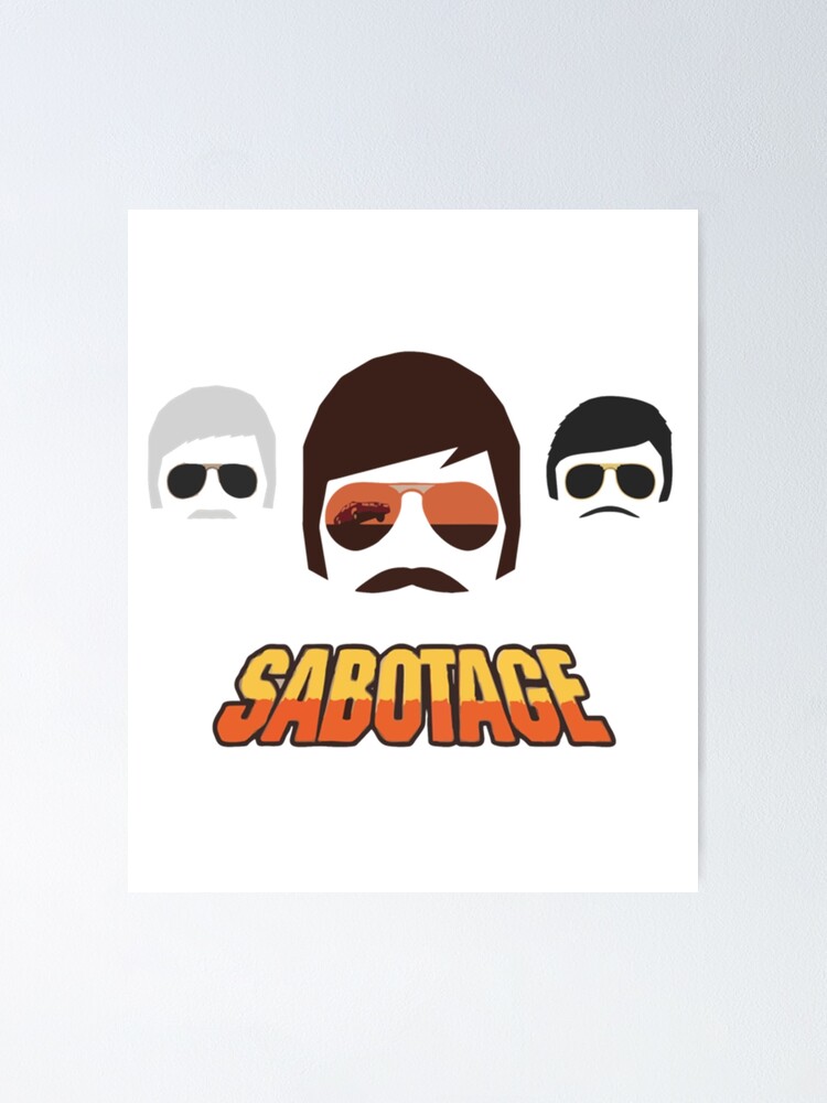 Beastie Boys – Sabotage | Poster By 12sketches