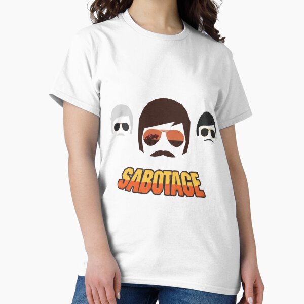 Vista previa del artículo con la obra «MEJOR VENDEDOR - Mercancía de sabotaje de Beastie Boys», diseñado y vendido por AnaishaBatista.