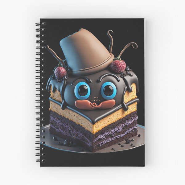 Item preview, Cute and Adorable Charming Cake Slice Cartoon Character designed and sold by PC-artist.