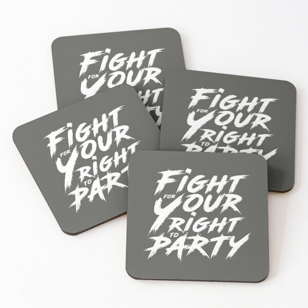 Item preview, Fight for your right to party   designed and sold by AnaishaBatista.