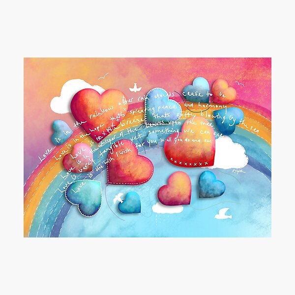 Love Is Photographic Print