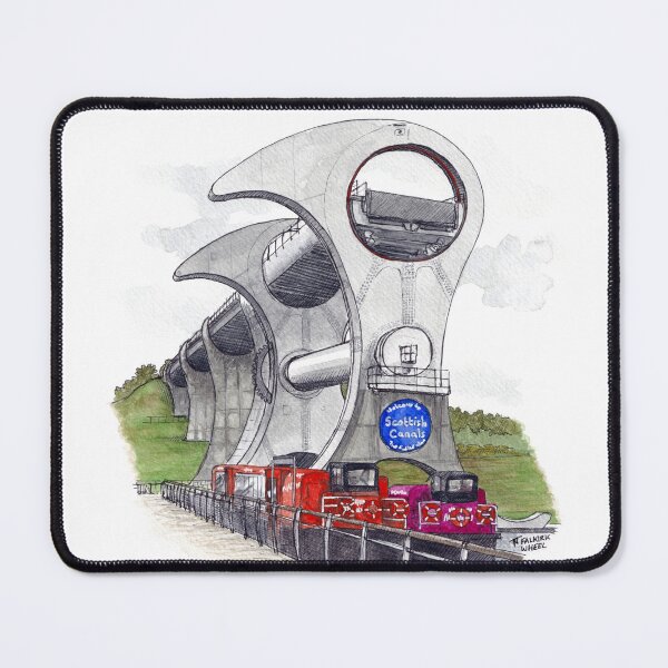 Item preview, Falkirk Wheel Watercolour designed and sold by Tom Napper Design.